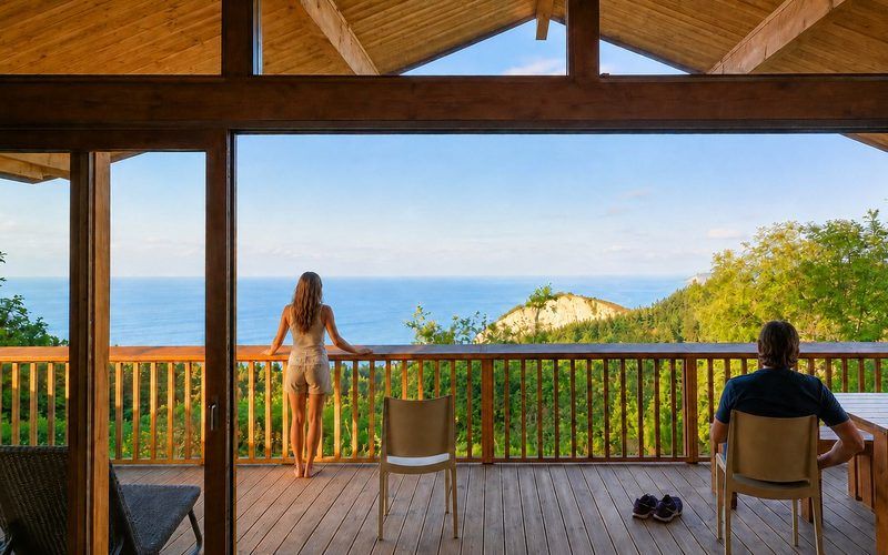 Bungalow Natura en Camping Itxaspe