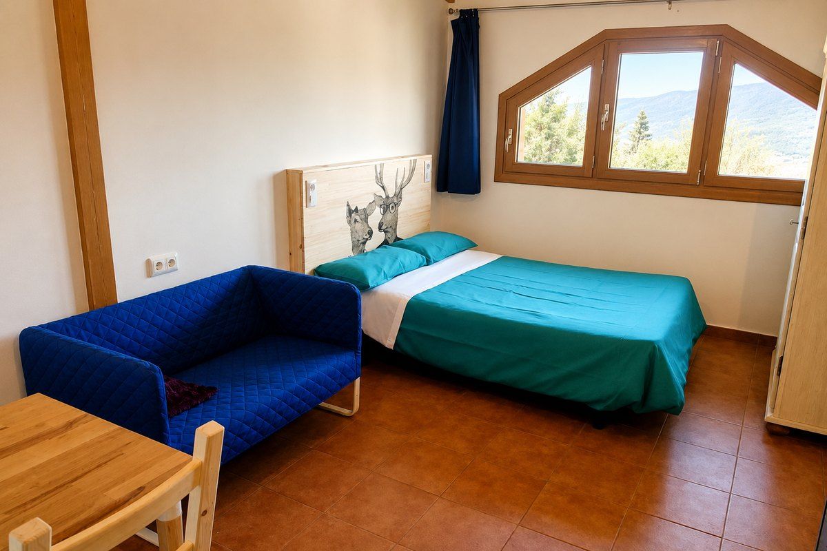 Estudio para dos personas en Camping Itxaspe cerca del Flysch