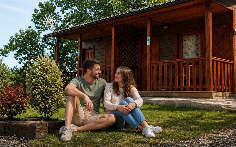 Bungalow Madera DUO en Camping Itxaspe