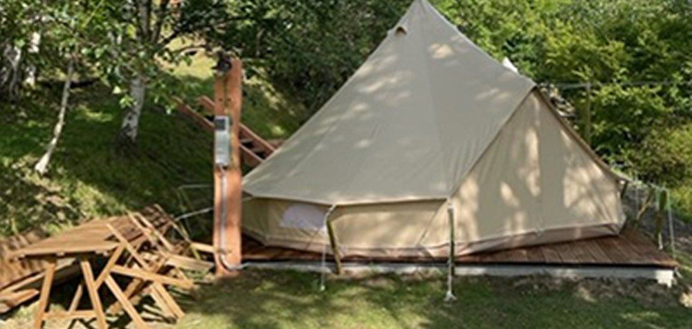 Mendata Tent glamping en Camping Itxaspe